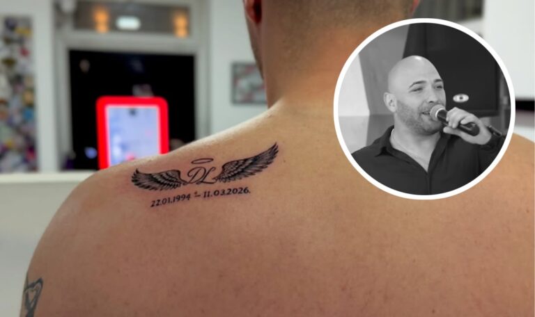 „Bruder für immer“: Tattoo als Tribut an Dragan Lazic