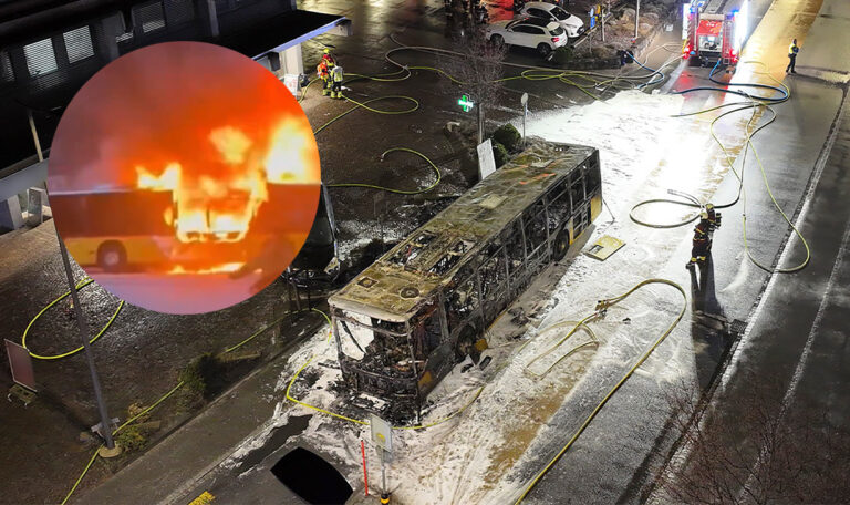 Mann soll sich in Linienbus angezündet haben – Sechs Tote