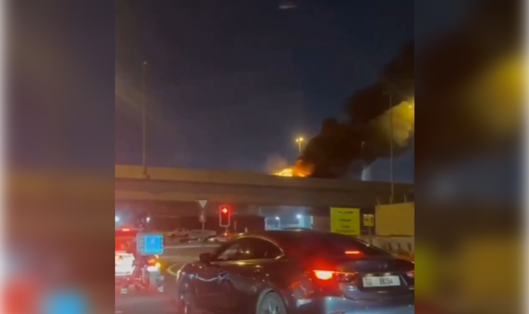 Angriff auf Dubai: Geschoss-Trümmer töten Autofahrer (VIDEOS)