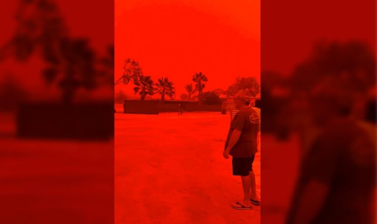 Zyklon verwandelt Australien in Mars-Landschaft