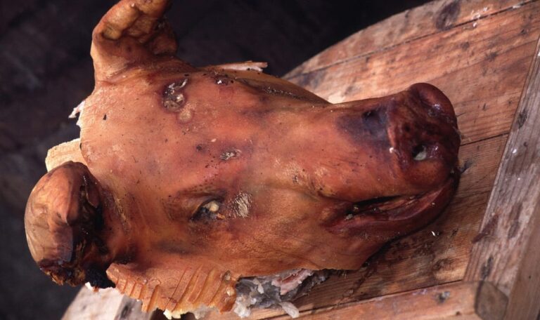 Schweinskopf vor der Tür – Familie in Angst