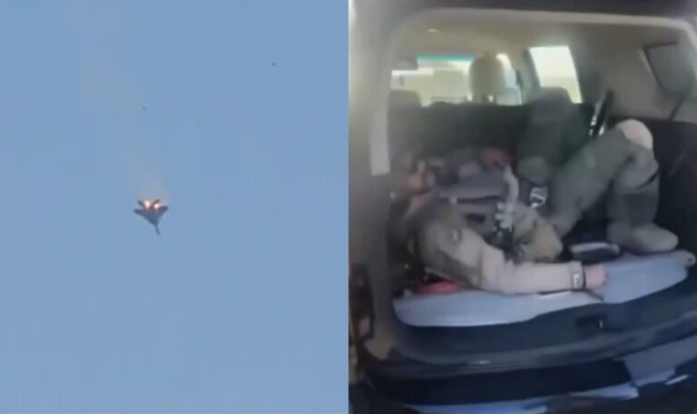 US-Jets abgestürzt – Anrainer verfrachten Pilot in Kofferraum (VIDEOS)