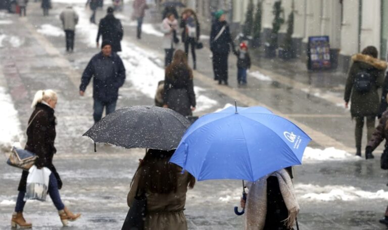 Kälteeinbruch und Schneefall: Am Balkan wird es nochmal winterlich