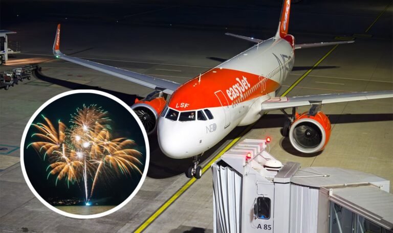 Pilot muss Landung wegen Hochzeits-Feuerwerk abbrechen