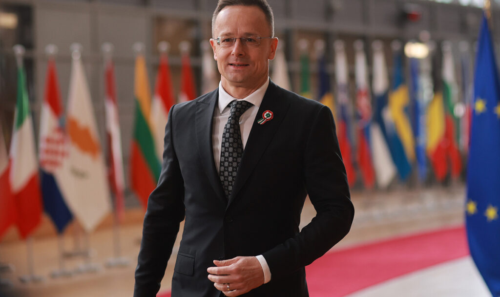 Ungarns Außenminister Péter Szijjártó