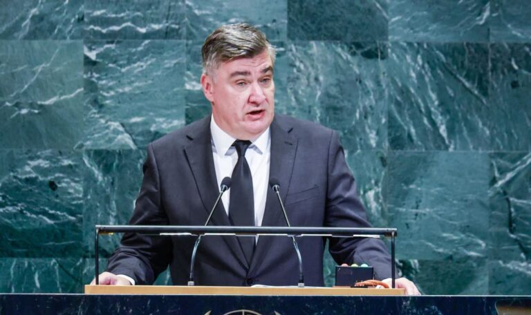 Zagreb sagt Nein – Milanovic zeigt Israel die kalte Schulter