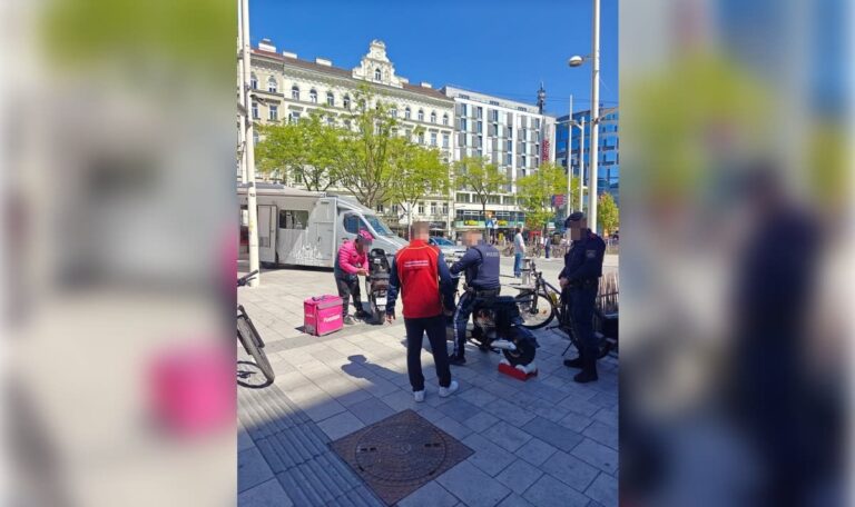 Mit 66 km/h durch Wien: E-Scooter-Kontrolle deckt massive Verstöße auf