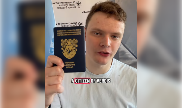 21-Jähriger ruft eigenen Staat am Balkan aus – und vergibt 400 Pässe (VIDEO)