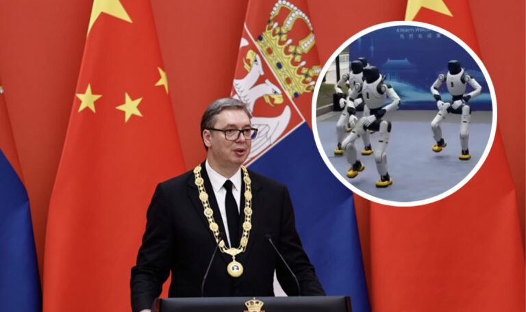 Bei Staatsbesuch in China: Roboter tanzen Kolo vor Vucic (VIDEO)