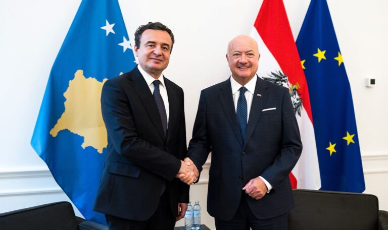 Stocker trifft Kurti: Österreich wird EU-Beitritt Kosovos „entschlossen unterstützen