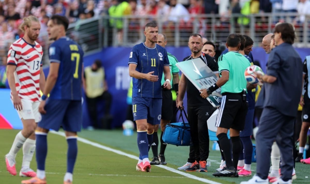 Djeko verletzt, Rote Karte: Bosniens bitteres WM-Aus gegen die USA