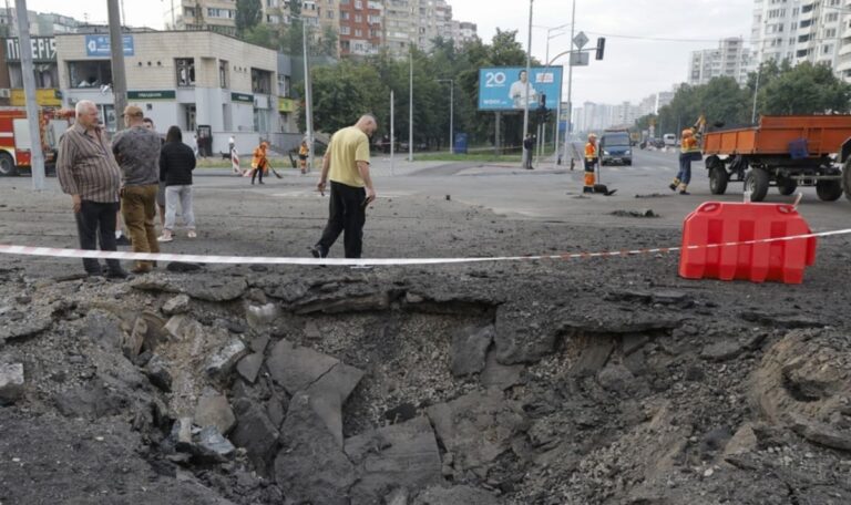 Raketen über Kiew: Explosionen erschüttern ukrainische Hauptstadt
