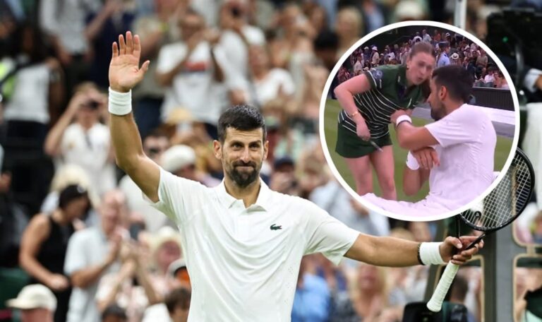 Ballmädchen erschreckt: Djokovic entschuldigt sich nach Scherz (VIDEO)