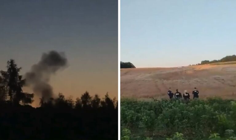 Russische Angriffe: Unbekanntes Objekt trifft Polen – Kampfjets steigen auf