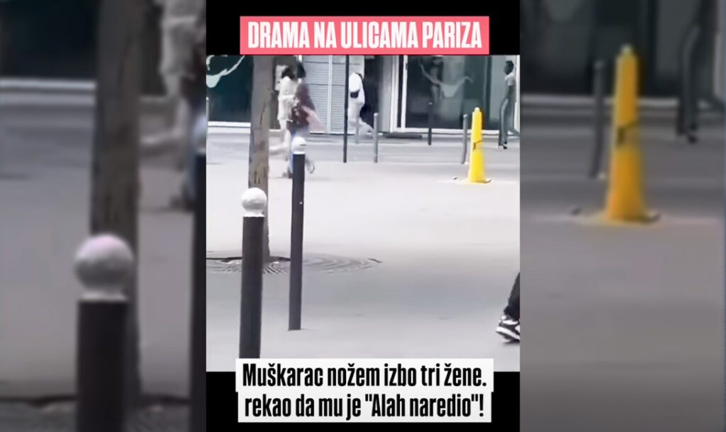 Erneuter Terror-Anschlag in Europa: Angreifer mit zwei Klingen in Paris gestoppt (VIDEO)