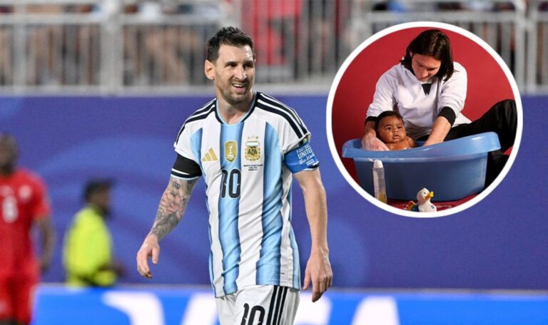 Messi badete ihn als Säugling – am Sonntag kämpfen sie um den WM-Titel (FOTOS)