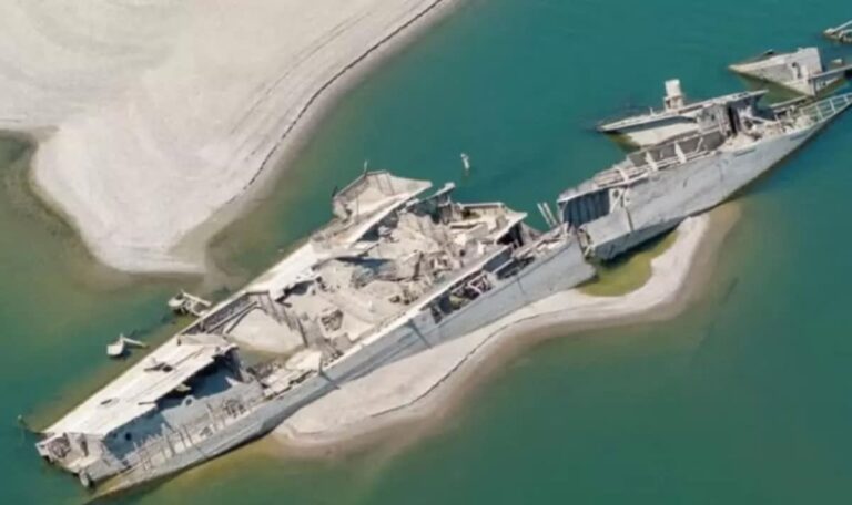 Donau gibt Hitlers Geisterflotte frei – Bombe mit 125 Kilo Sprengstoff entschärft
