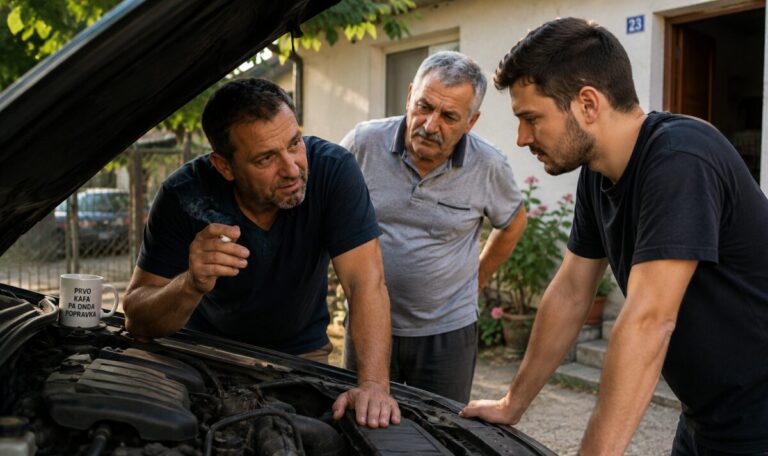 „Ma znam ja šta je“ – wenn Papa plötzlich Automechaniker wird