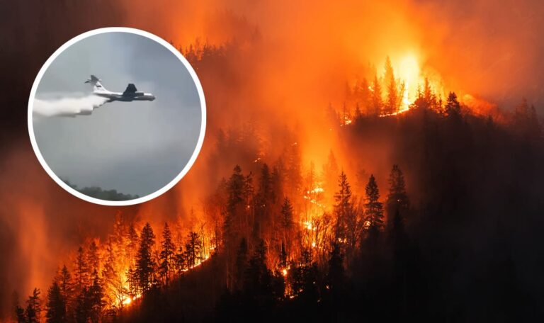 Waldbrand in Serbien: Russisches Löschflugzeug im Einsatz, EU schickt Hubschrauber