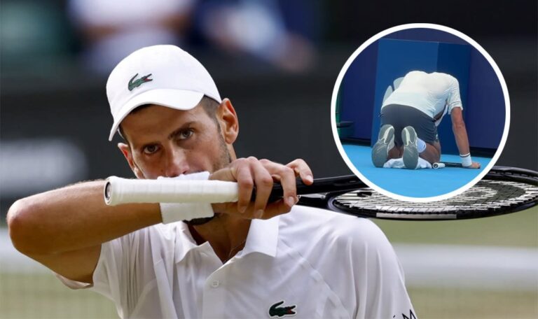 Mitten im Match übergeben – Djokovic enthüllt Gesundheitsproblem
