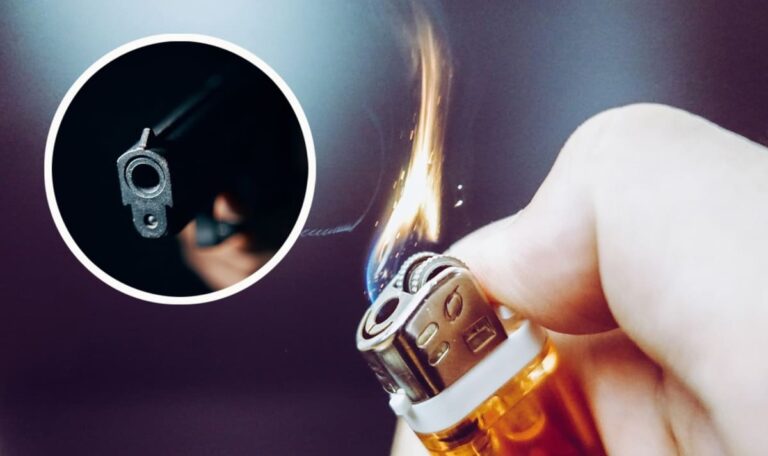 93-Jähriger zündet Haus an und richtet Waffe auf Polizisten