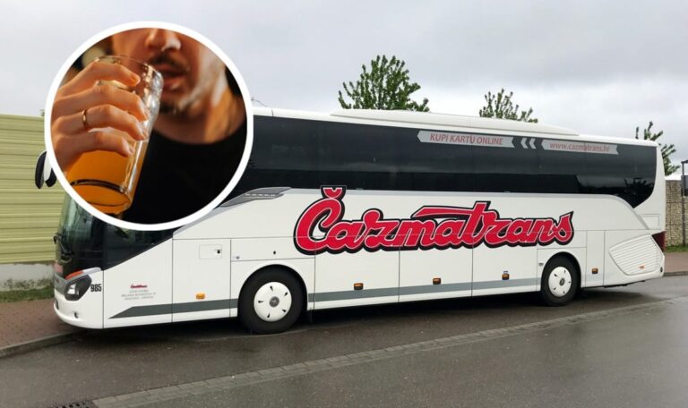 Betrunkener klaut Bus und fährt mit seinen Freunden los um zu feiern