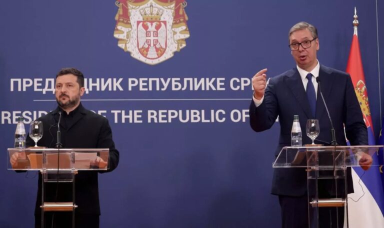 „Russen töten“: Vučić-Frage bringt jetzt deutschen Journalisten ins Visier Moskaus
