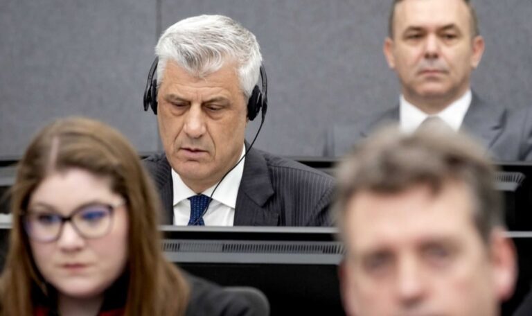 25 Jahre Haft: Kosovos Ex-Präsident Thaci in Den Haag verurteilt