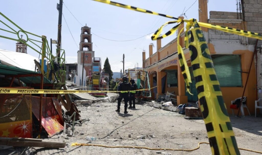 Feuerwerk-Explosion verwüstet Kirche: Zehn Tote, zahlreiche Verletzte