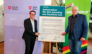 Als erste europäische Hauptstadt: Wien unterzeichnet Ausstieg aus Gas