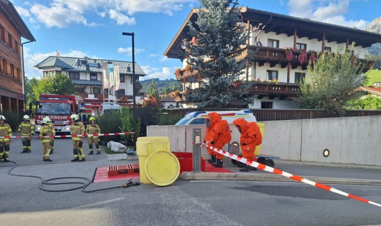 Großeinsatz wegen Chlorgas-Austritt im Hotel