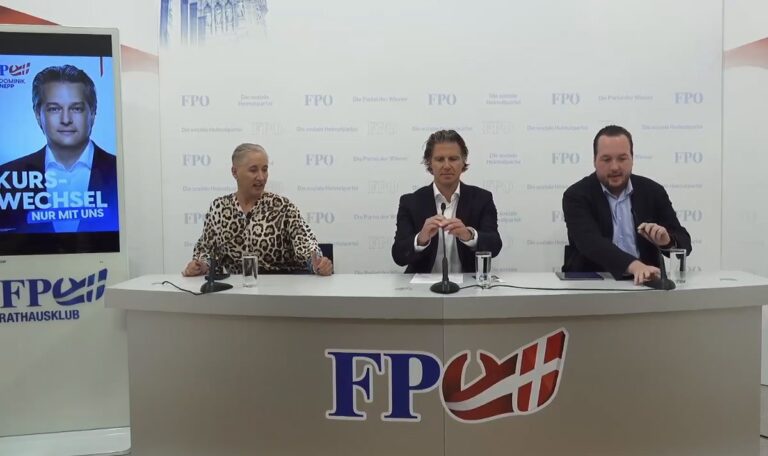 650 Plakate, 100 Aktionen – FPÖ flutet Wien mit Kampagne gegen Ludwig (VIDEO)