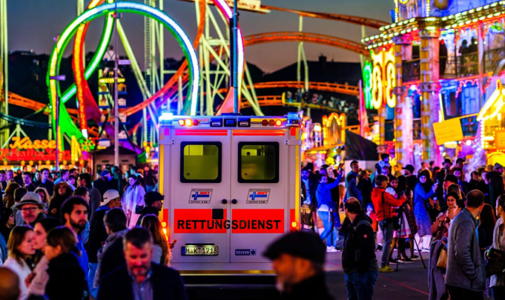 Tödlicher Unfall auf der Wiesn: Security-Mann von Fahrgeschäft erfasst