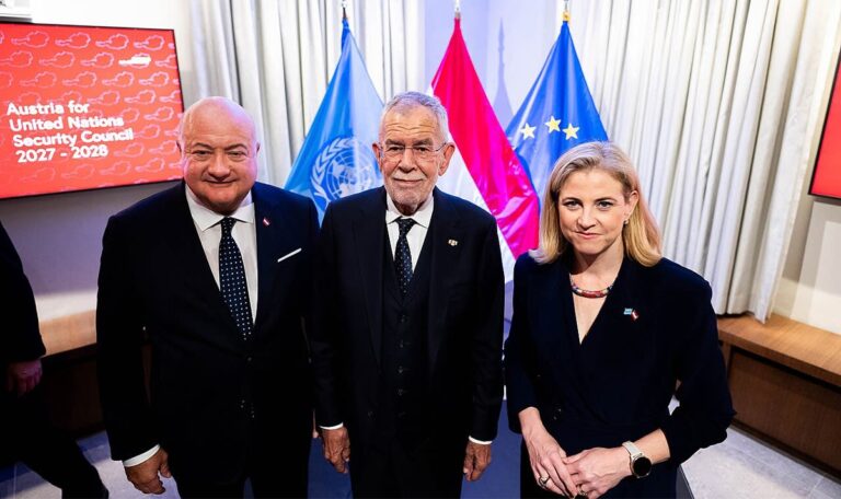 VdB, Stocker, Meinl-Reisinger: UNO-Reise kostet eine Million