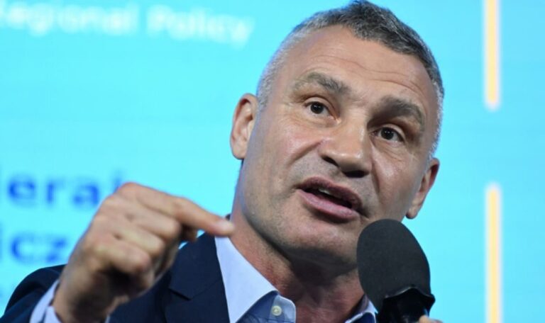 Klitschko warnt: Kiew droht in „Stücke gerissen“ zu werden