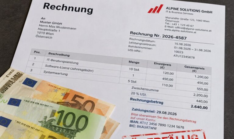 Wirtschaftskrise trifft Betriebe hart: Jede 5. Rechnung zu spät beglichen